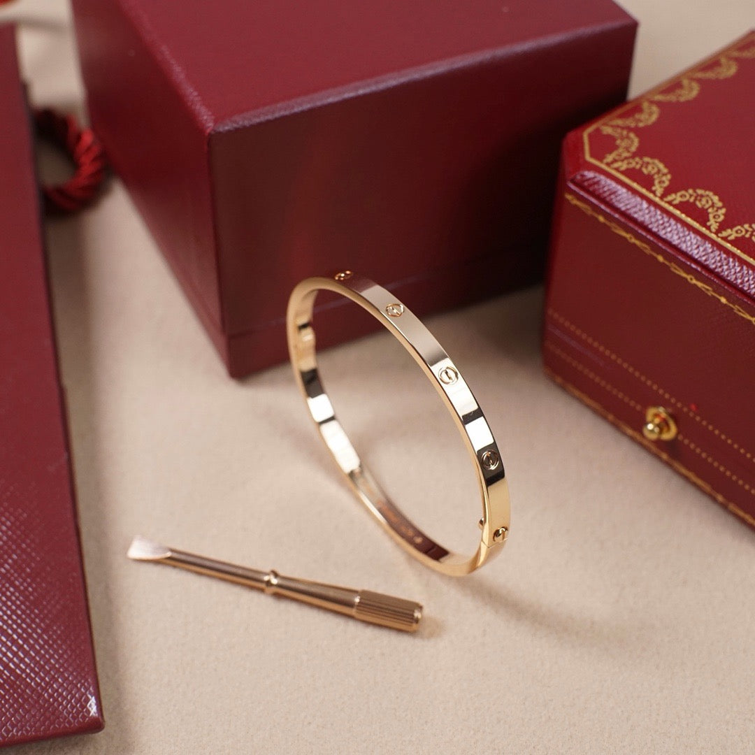 [⭐Shinejoy]LOVE BRACELET 3.65MM NO DIAMONDS