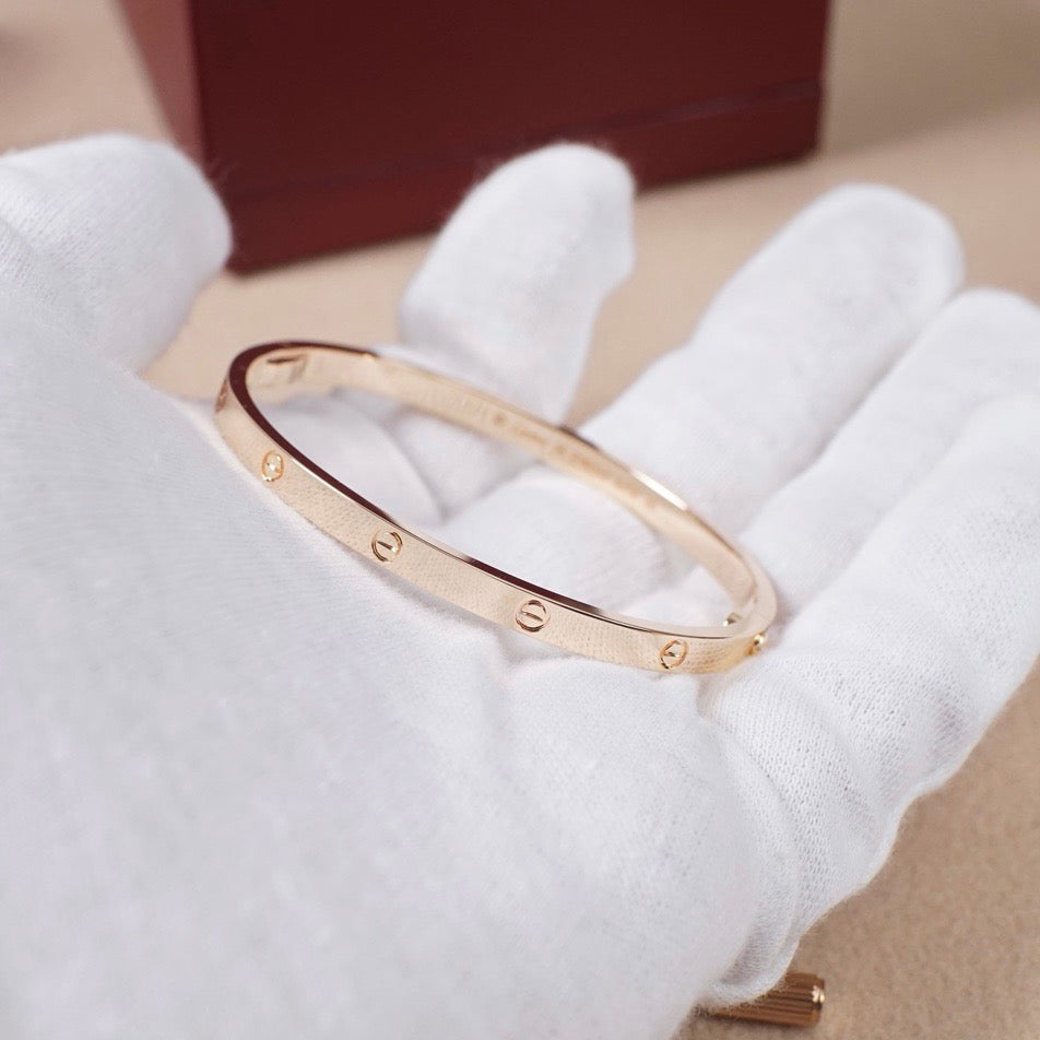 [⭐Shinejoy]LOVE BRACELET 3.65MM NO DIAMONDS