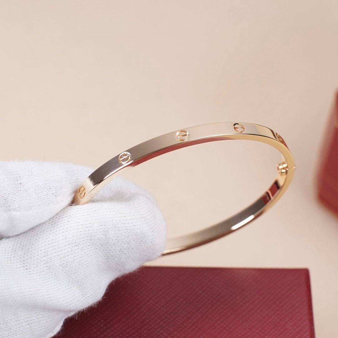 [⭐Shinejoy]LOVE BRACELET 3.65MM NO DIAMONDS