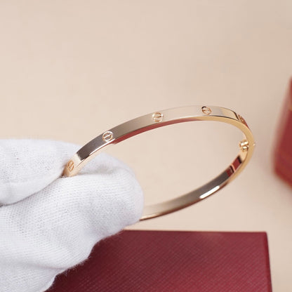 [⭐Shinejoy]LOVE BRACELET 3.65MM NO DIAMONDS