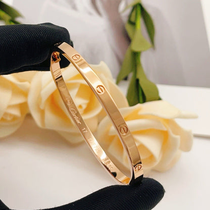 [⭐Shinejoy]LOVE BRACELET 3.65MM NO DIAMONDS