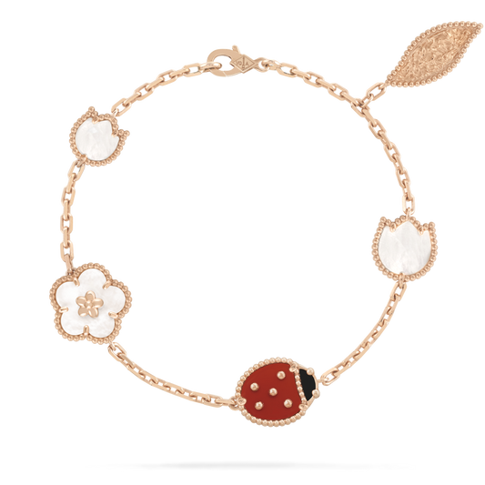 [⭐Shinejoy]LUCKY SPRING 5 MOTIF BRACELET