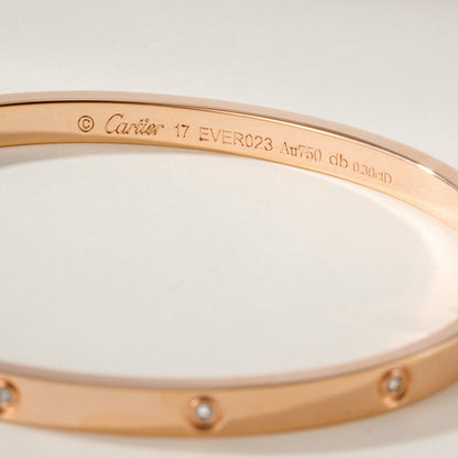 [⭐Shinejoy]LOVE BRACELET 3.65MM 10 DIAMONDS