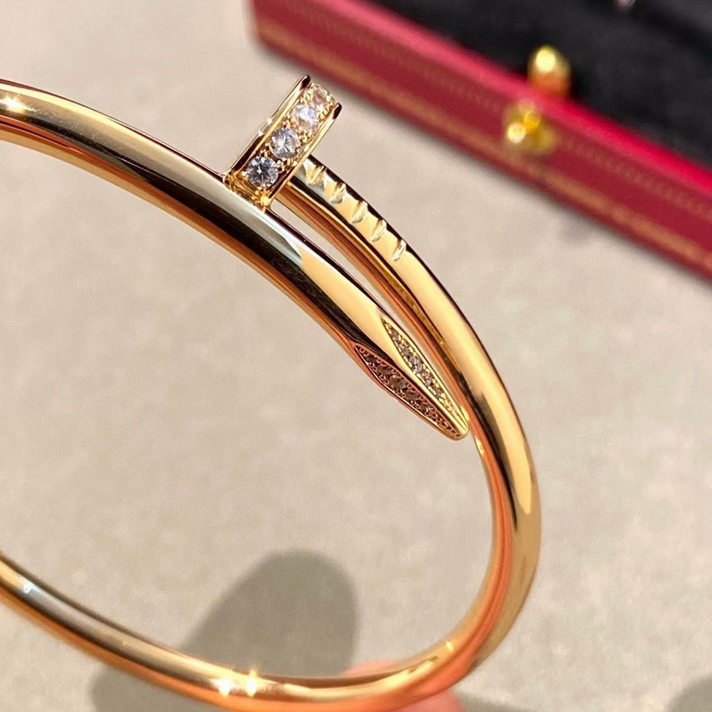 [⭐Shinejoy]JUSTE BRACELET 2.5MM DIAMONDS