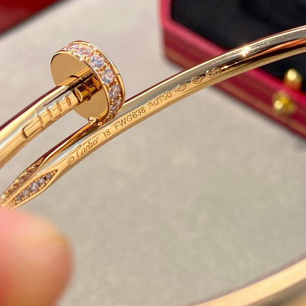 [⭐Shinejoy]JUSTE BRACELET 2.5MM DIAMONDS