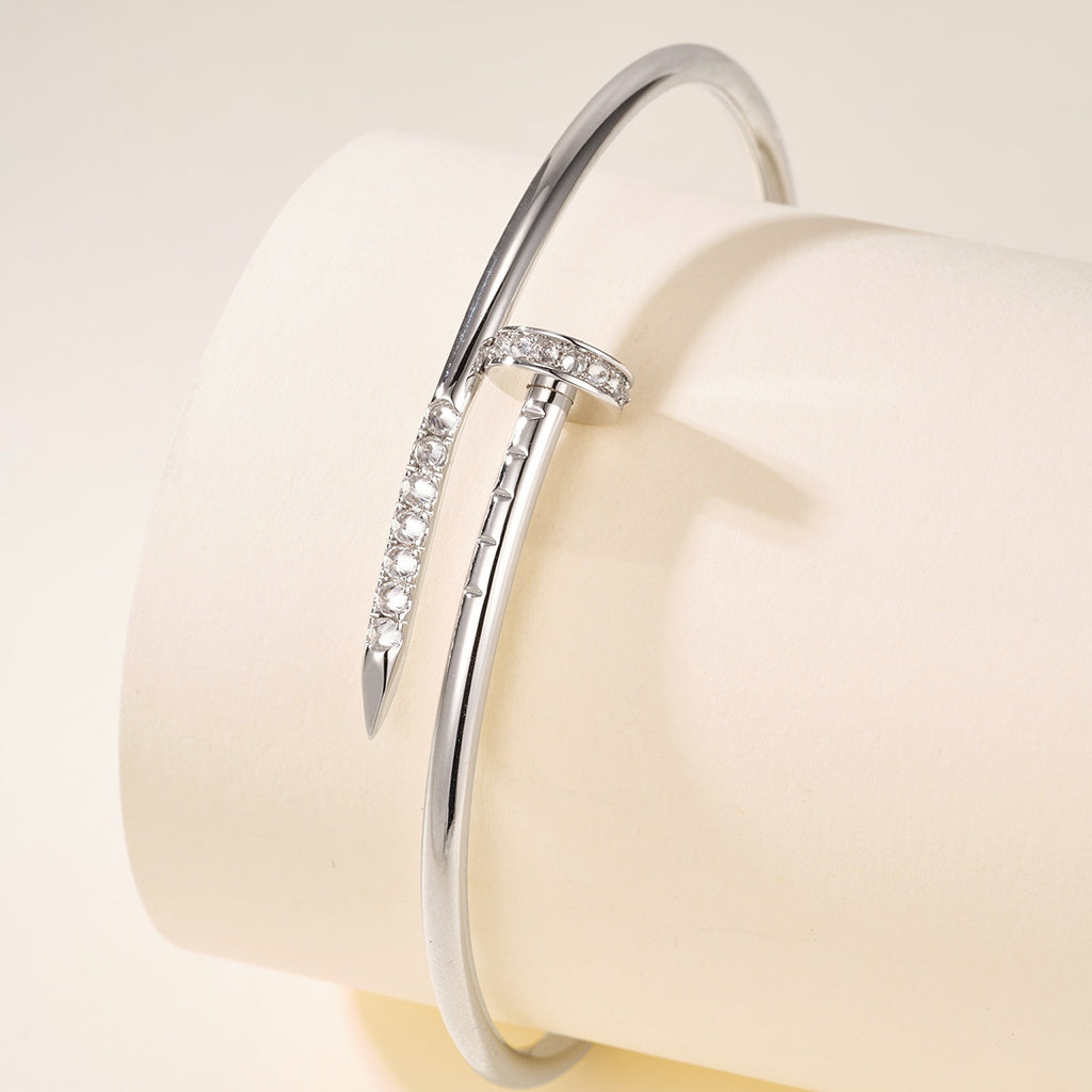 [⭐Shinejoy]JUSTE BRACELET 2.5MM DIAMONDS