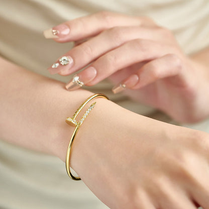 [⭐Shinejoy]JUSTE BRACELET 2.5MM DIAMONDS
