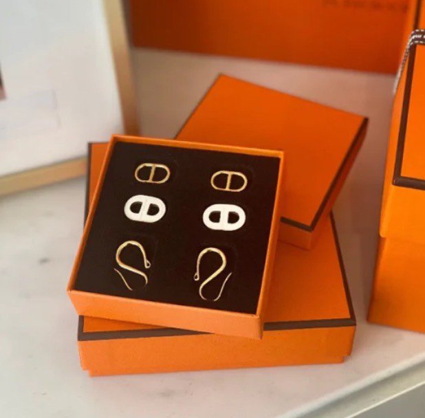 [⭐Shinejoy]HM O'MAILLON GOLD EARRINGS
