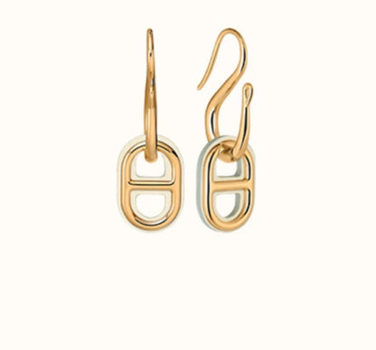 [⭐Shinejoy]HM O'MAILLON GOLD EARRINGS
