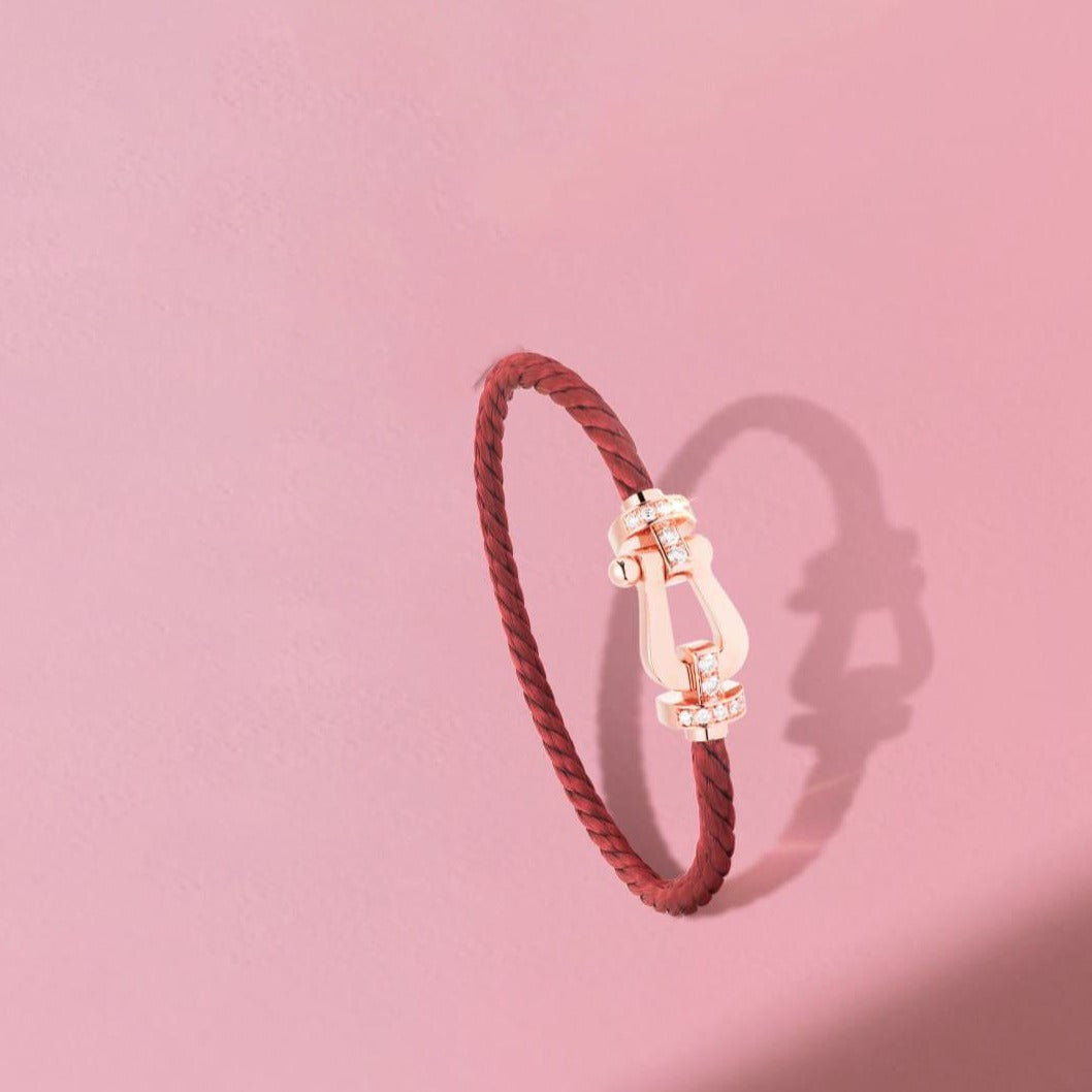 [⭐Shinejoy]FORCE 10 HALF DIAMOND PINK GOLD RED CORDERI LARGE AND MEDIUM MODEL