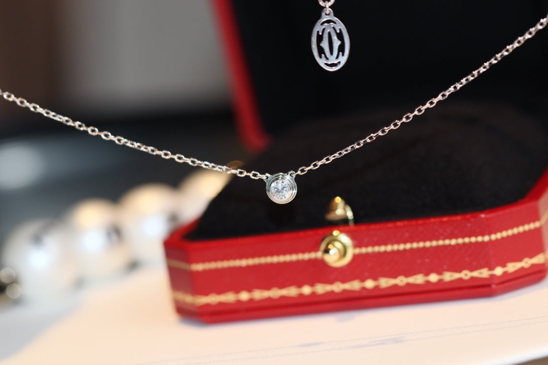 [⭐Shinejoy]DAMOUR DIAMOND NECKLACE