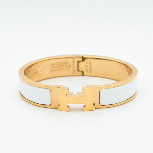 [⭐Shinejoy]H WHITE BRACELET
