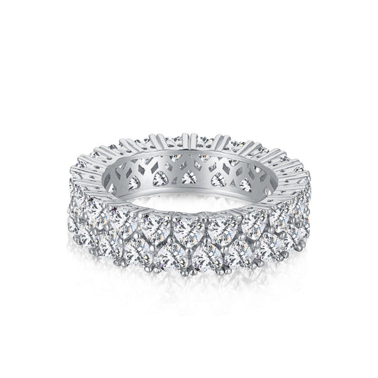 [Shinejoy Jewelry]Sparkling Full Heart Ring