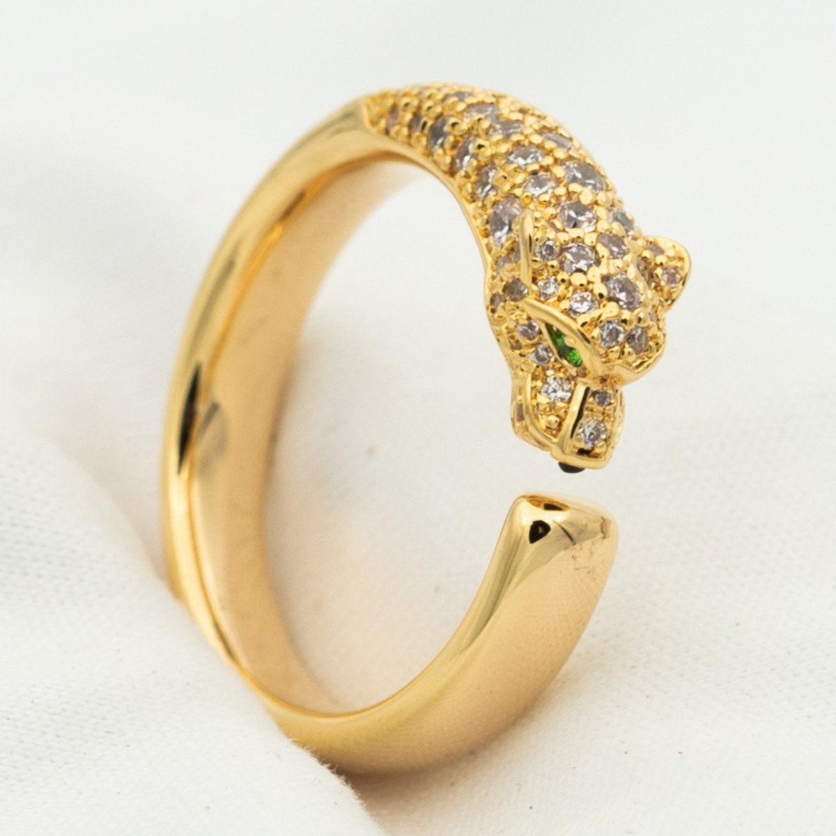 [⭐Shinejoy]PANTHERE RING DIAMOND 7.3MM