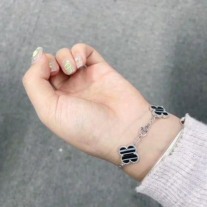[⭐Shinejoy] CLOVER 5 MOTIF PULSAR STONE BRACELET COLLECTION