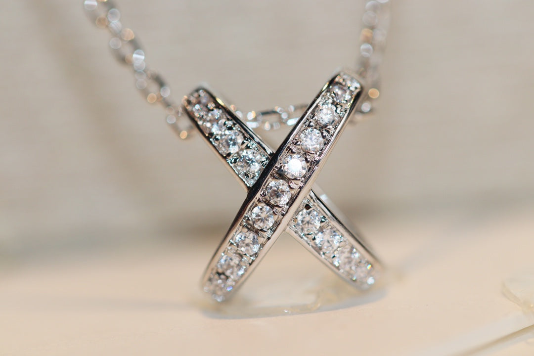 [⭐Shinejoy]JEUX DE DIAMOND NECKLACE