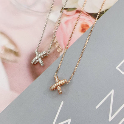 [⭐Shinejoy]JEUX DE DIAMOND NECKLACE