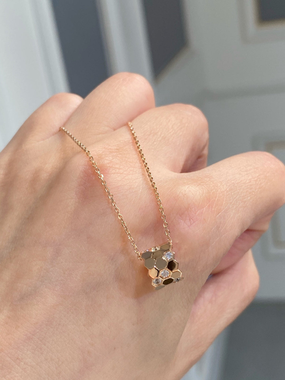 [⭐Shinejoy]BEE LOVE DIAMOND NECKLACE