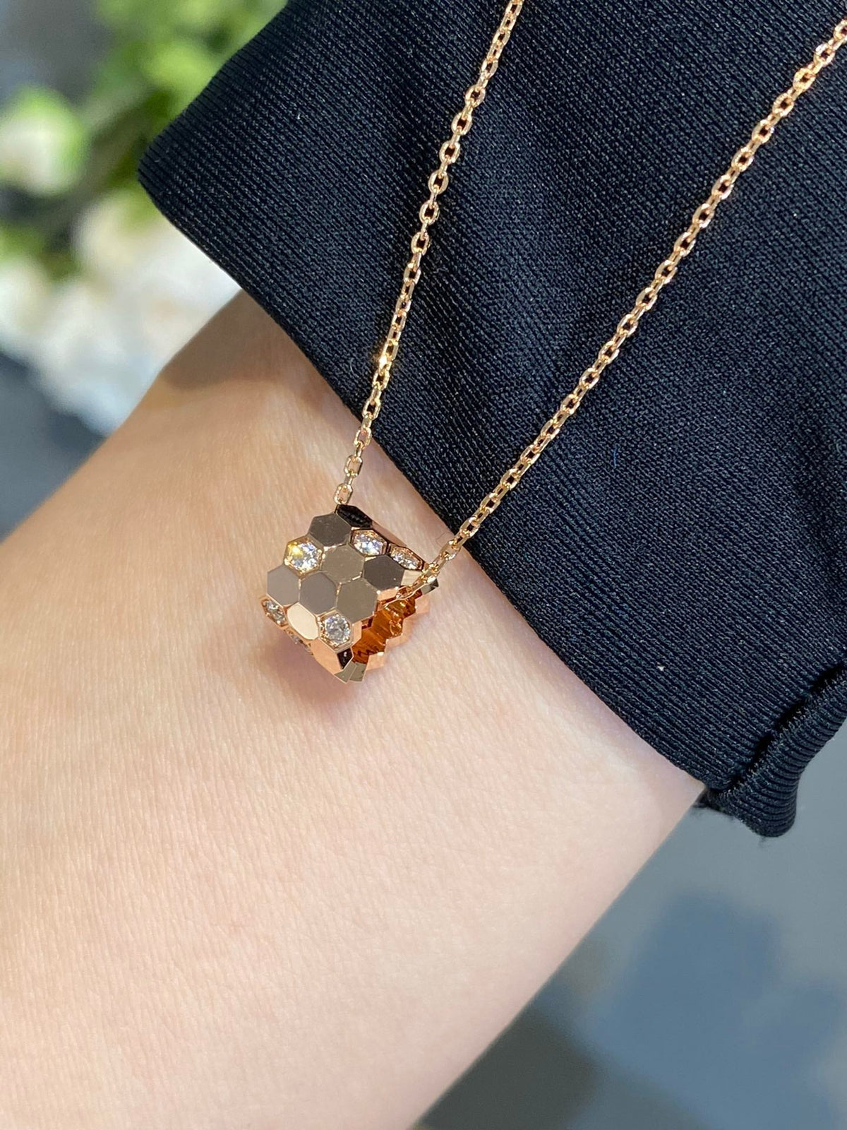 [⭐Shinejoy]BEE LOVE DIAMOND NECKLACE