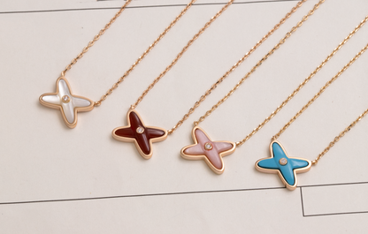 [⭐Shinejoy]JEUX DE NECKLACE 1 DIAMOND