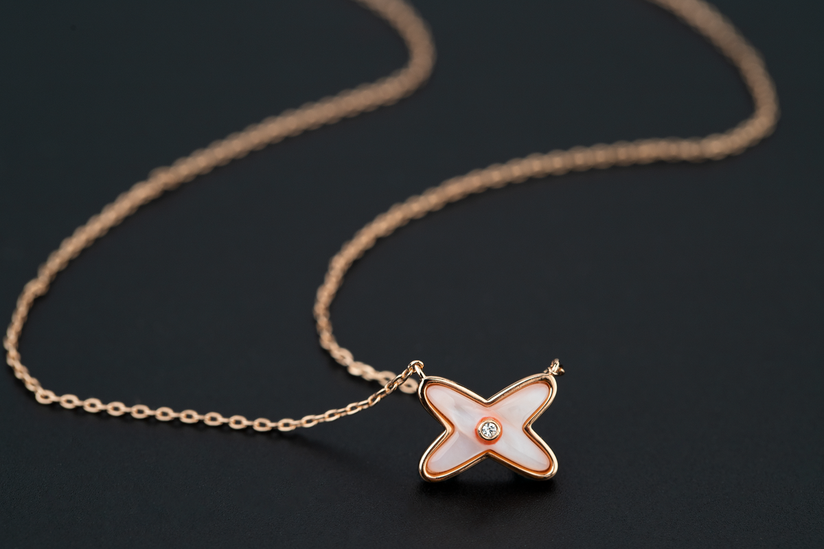 [⭐Shinejoy]JEUX DE NECKLACE 1 DIAMOND