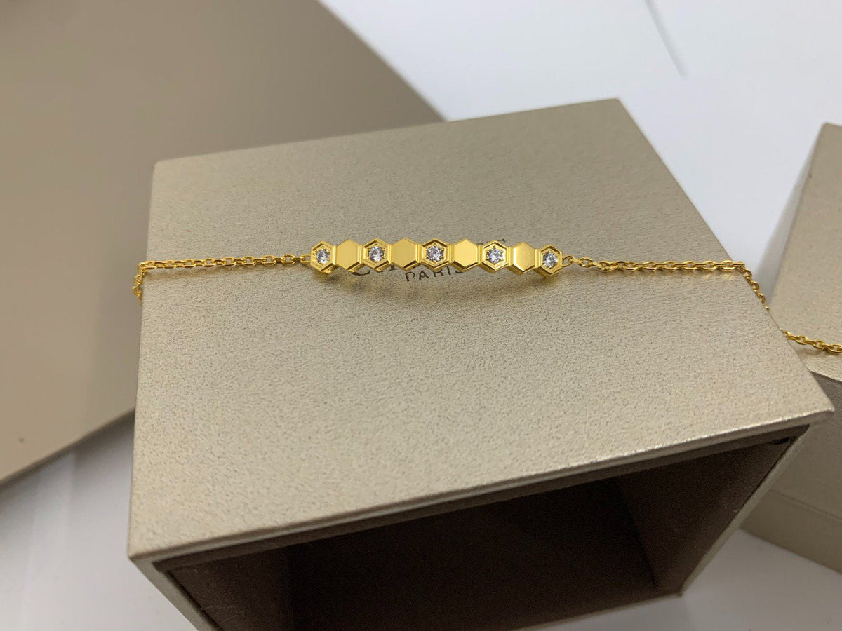 [⭐Shinejoy]BEE LOVE BRACELET DIAMOND