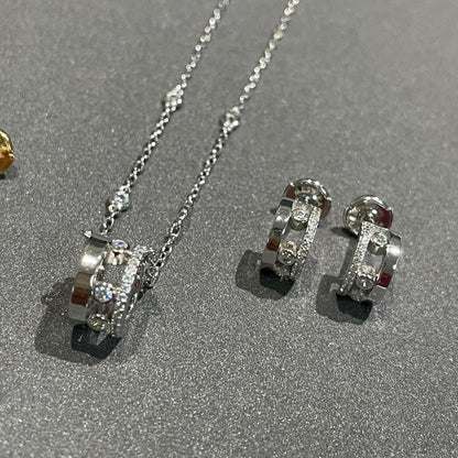 [⭐Shinejoy]CHAIN MOVE ROMANE PEDAND NECKLACE