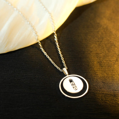 [⭐Shinejoy]Demo MOVE MM SILVER DIAMOND NECKLACE