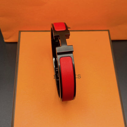 [⭐Shinejoy]CLIC HM SO BLACK RED BRACELET
