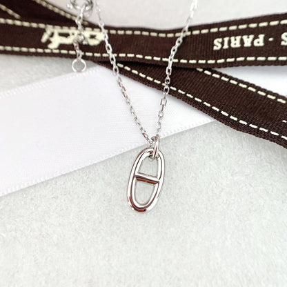 [⭐Shinejoy]HM PIG NOSE NECKLACE