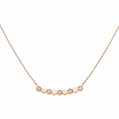 [⭐Shinejoy]BEE MY LOVE DIAMOND NECKLACE