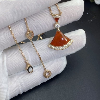 [⭐Shinejoy]DREAM NECKLACE CARNELIAN DIAMOND