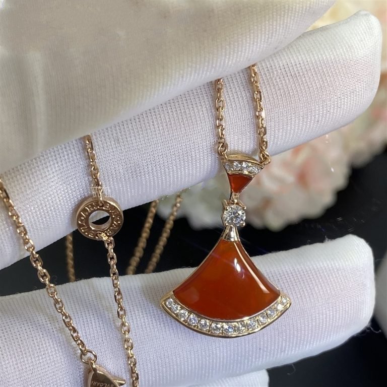 [⭐Shinejoy]DREAM NECKLACE CARNELIAN DIAMOND