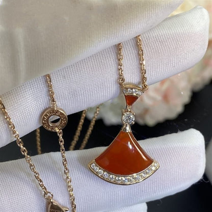 [⭐Shinejoy]DREAM NECKLACE CARNELIAN DIAMOND