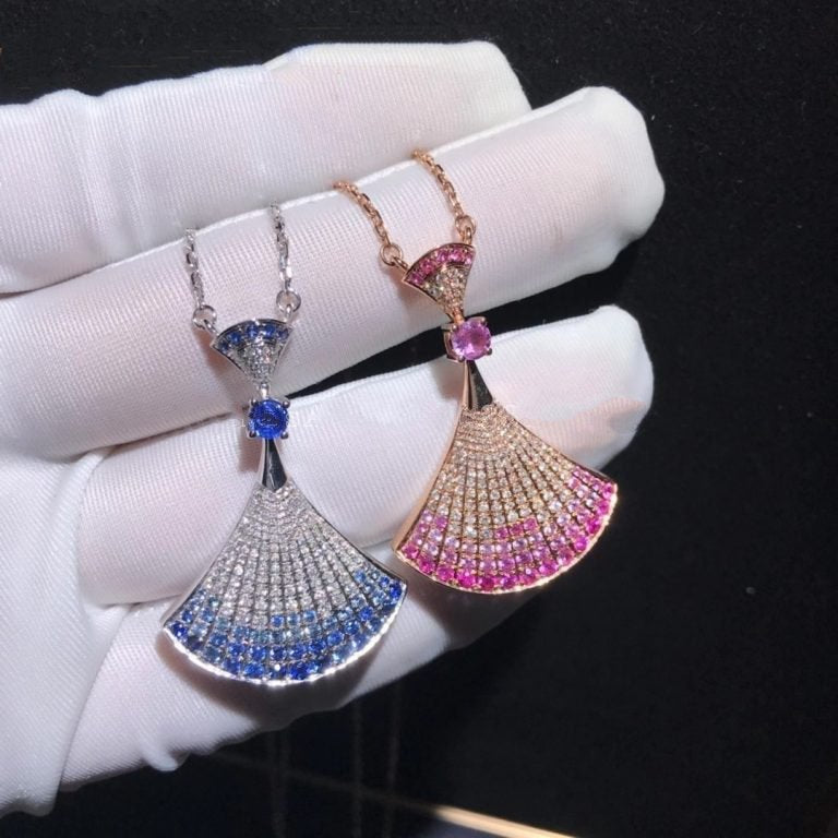 [⭐Shinejoy]DREAM NECKLACK DIAMOND PINK GOLD