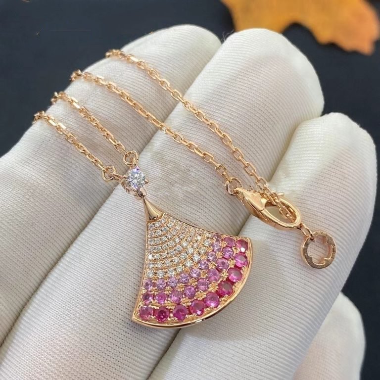 [⭐Shinejoy]DREAM NECKLACE PINK GOLD PINK DIAMOND