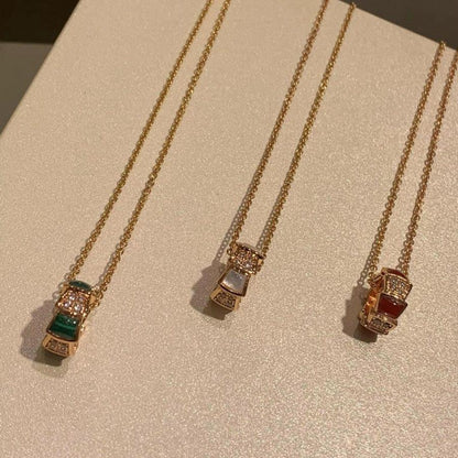 [⭐Shinejoy]SERPENTI PEDANT DIAMOND NECKLACE