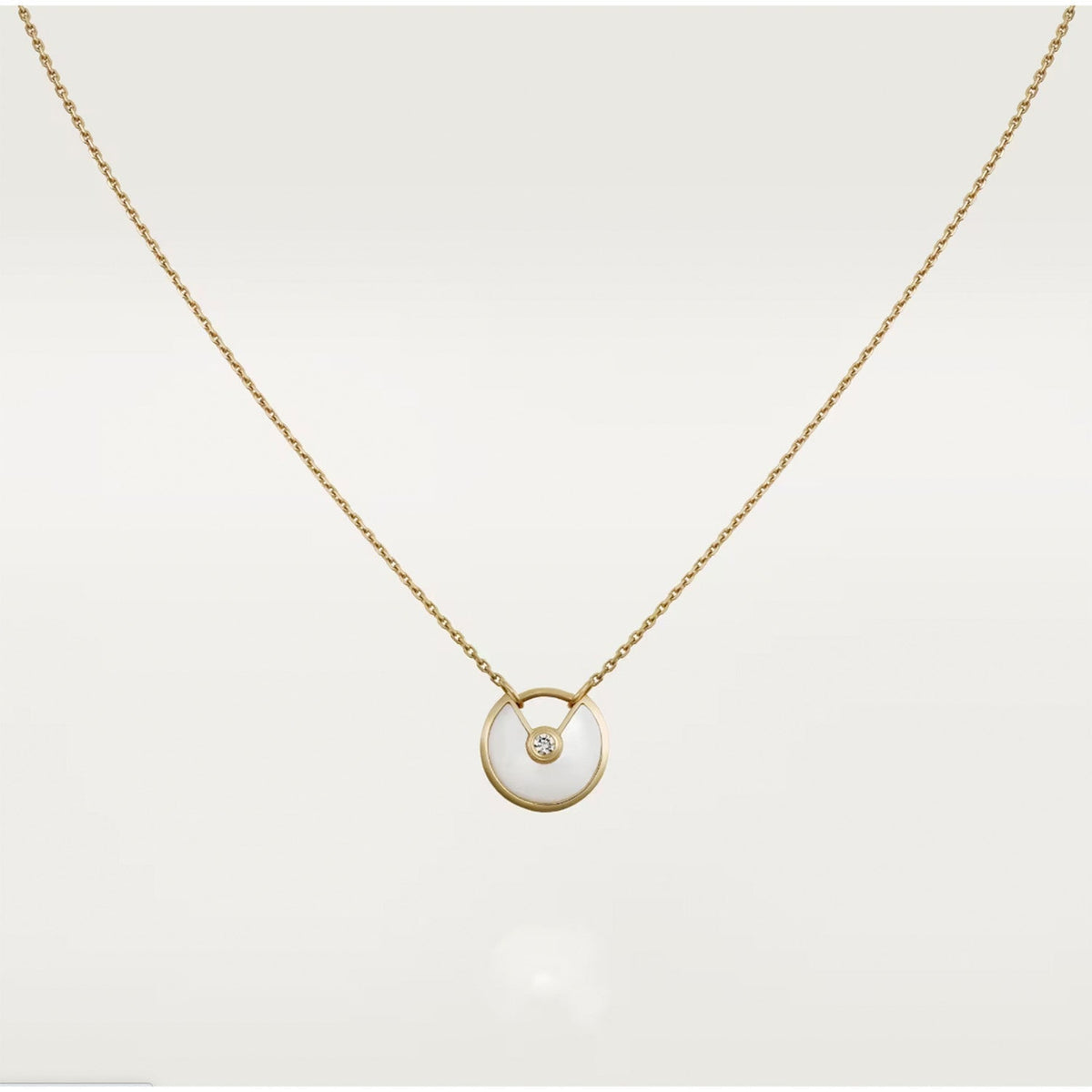 [⭐Shinejoy]AMULETTE ROSE GOLD MOP NECKLACE