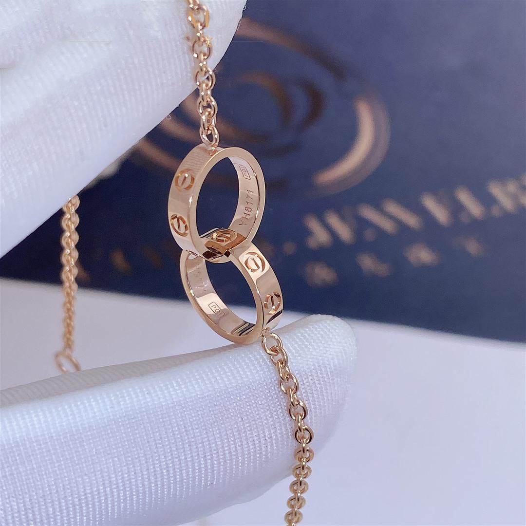 [⭐Shinejoy]LOVE BRACELET DOUBLE RING