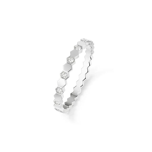 [⭐Shinejoy]BEE LOVE RING SILVER DIAMOND