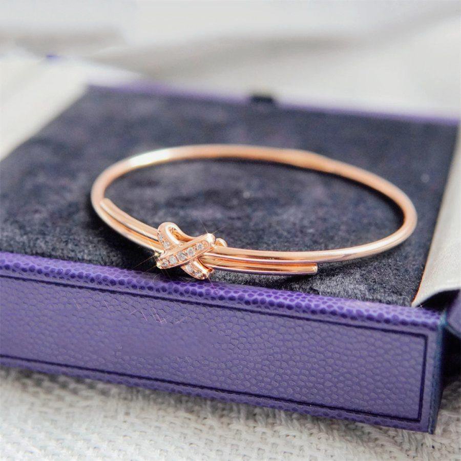 [⭐Shinejoy]JEUX DE BRACELET PINK GOLD DIAMONDS