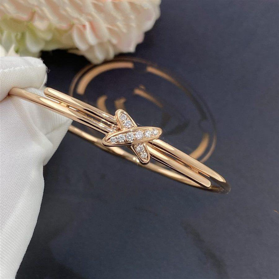 [⭐Shinejoy]JEUX DE BRACELET PINK GOLD DIAMONDS