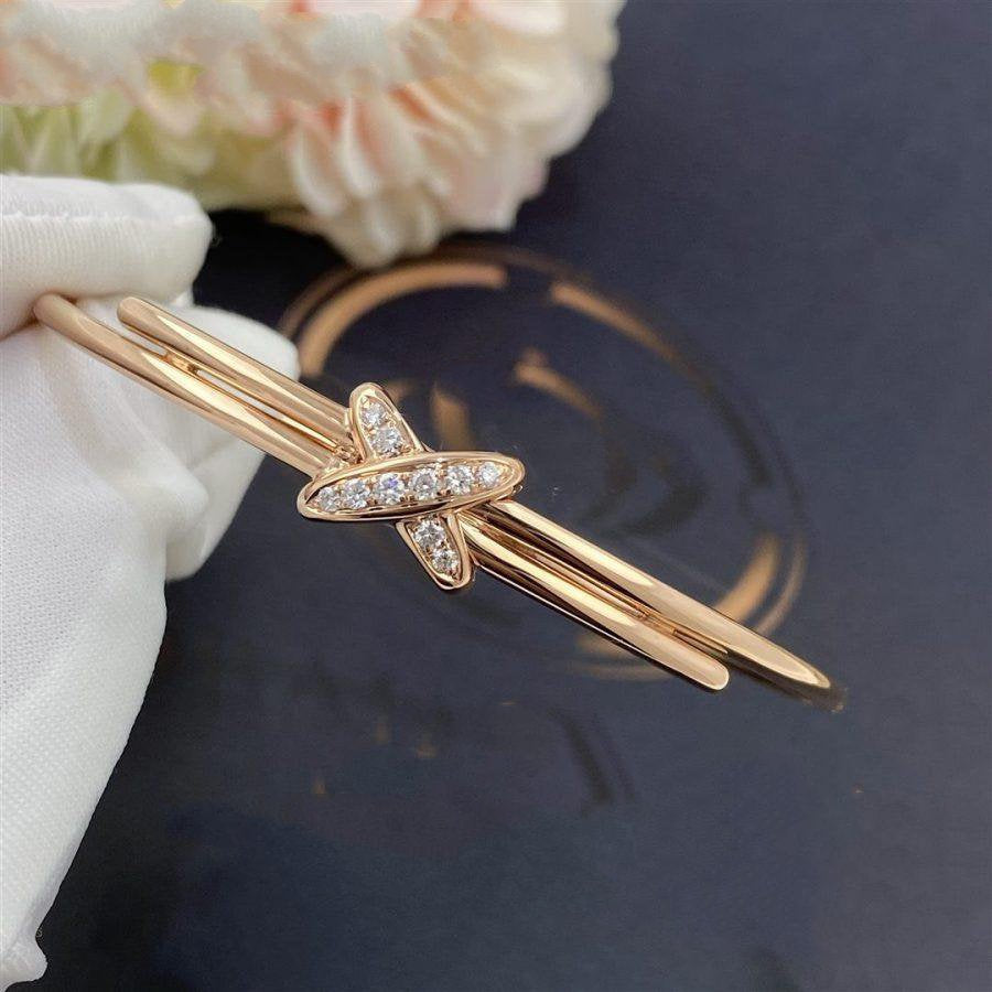 [⭐Shinejoy]JEUX DE BRACELET PINK GOLD DIAMONDS