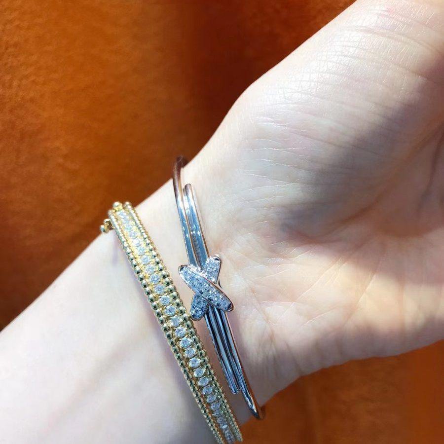 [⭐Shinejoy]JEUX DE BRACELET SILVER DIAMONDS