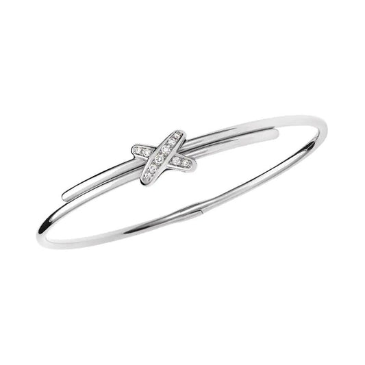 [⭐Shinejoy]JEUX DE BRACELET SILVER DIAMONDS