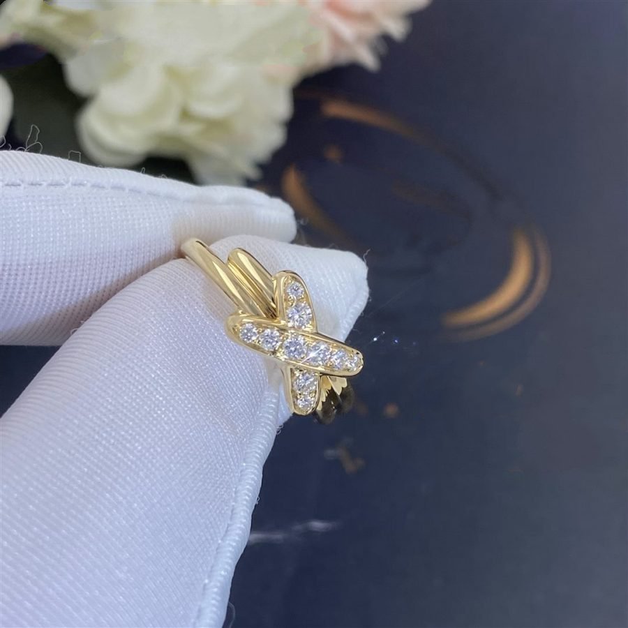 [⭐Shinejoy]JEUX DE GOLD DIAMOND RING