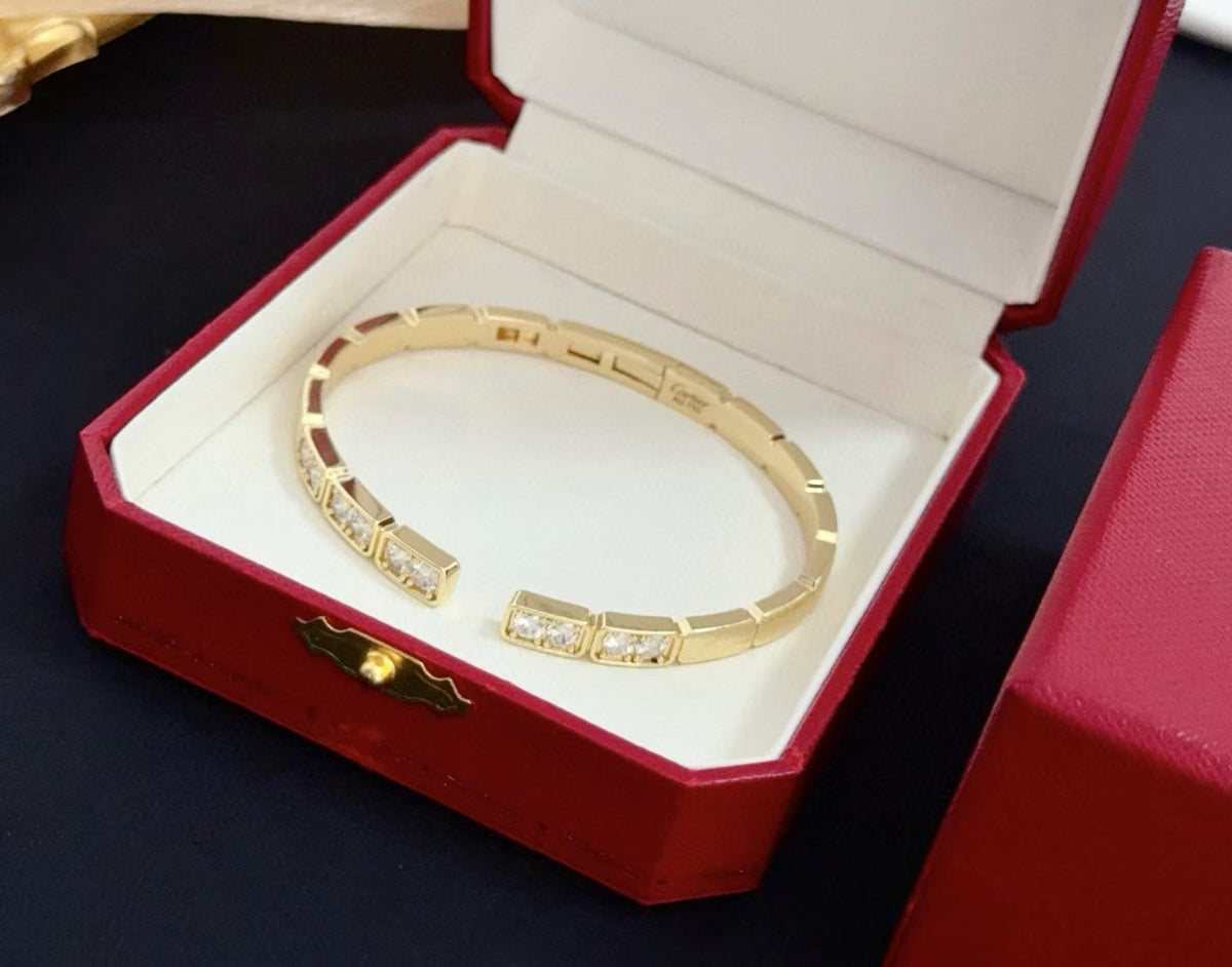 [⭐Shinejoy jewelrys]LOVE DIAMOND OPEN  BRACELET