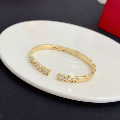 [⭐Shinejoy jewelrys]LOVE DIAMOND OPEN  BRACELET