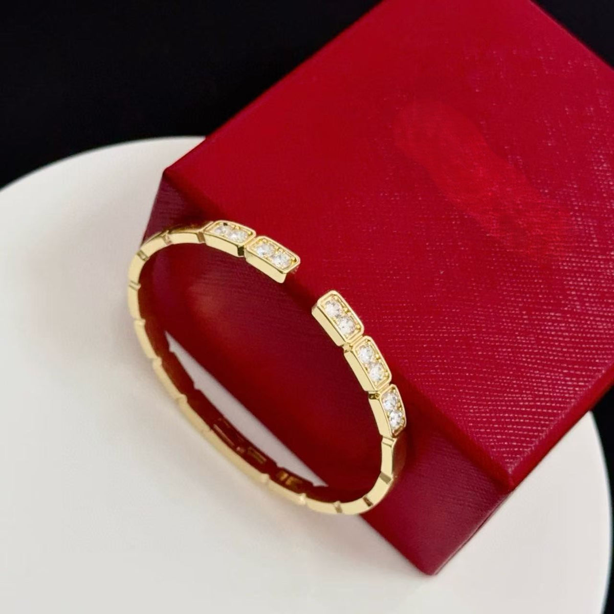 [⭐Shinejoy jewelrys]LOVE DIAMOND OPEN  BRACELET