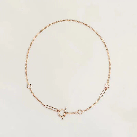 [⭐Shinejoy]HM STERLING CHAINE D'ANCRE HEART